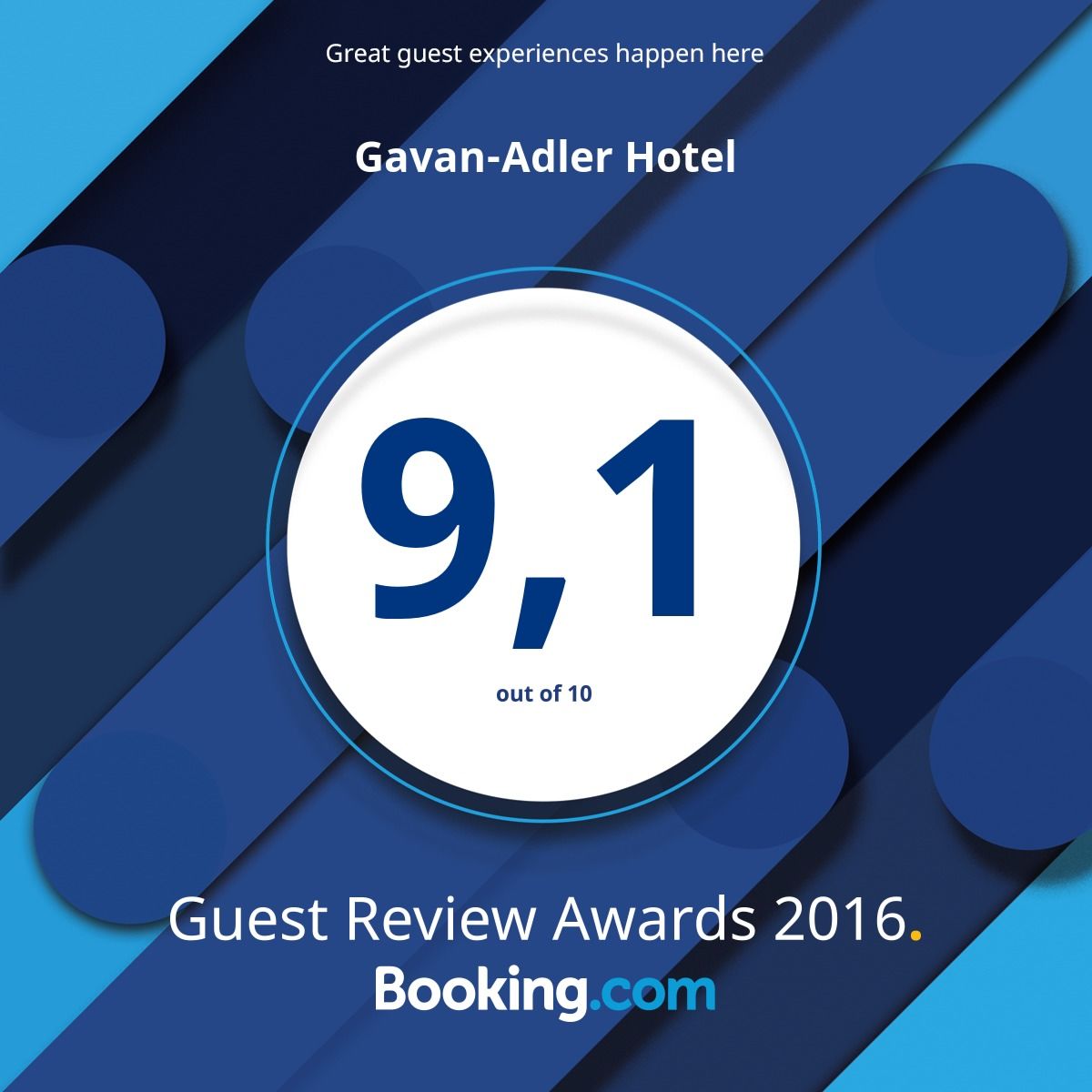 Оценка гостеприимства гостевого дома Адлер-Гавань в 2016 году